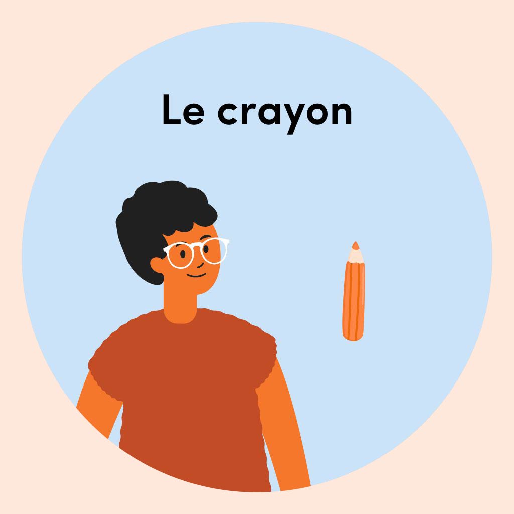 Exercice du crayon ou de l'index comme exercice de la vue