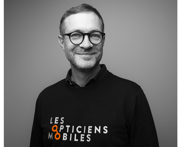 Matthieu Gerber, fondateur des Opticiens Mobiles et entrepreneur à impact