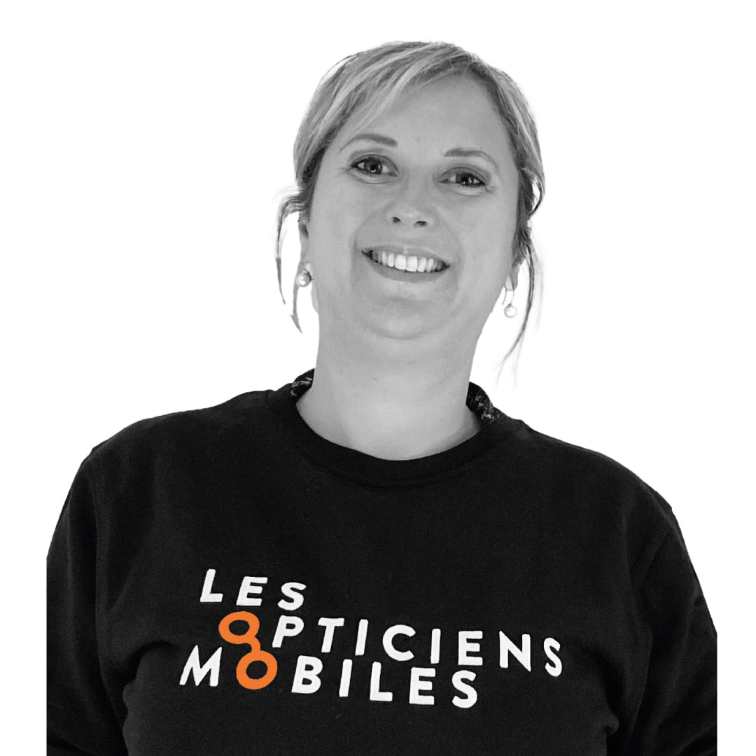 Pauline Jeannin, opticienne mobile dans la région de Besançon