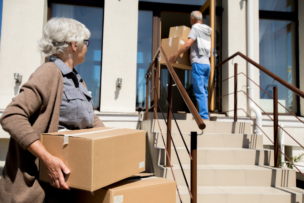 Déménagement de seniors en résidence services seniors